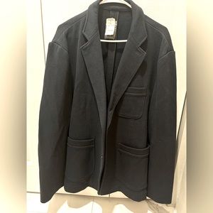 Brooks Brothers Navy Blue Cotton Blazer